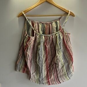 Striped Multicolor Women's Top